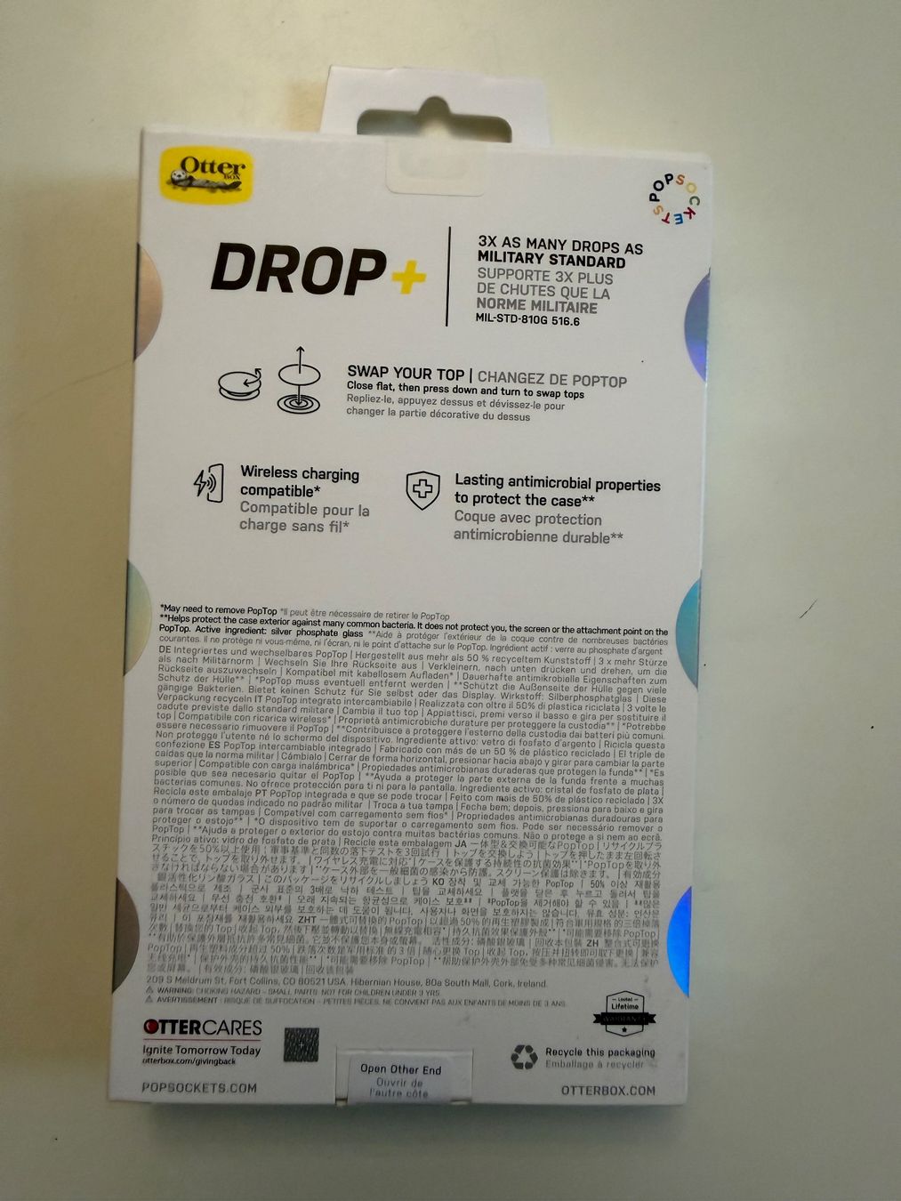 Cover & Protezioni schermo: Händy Hülle iPhone 14 Pro Max OTTER+POP mit dem PopGrip – Nuovo e nell'imballaggio originale da Münsingen venduto da Ganjam 2