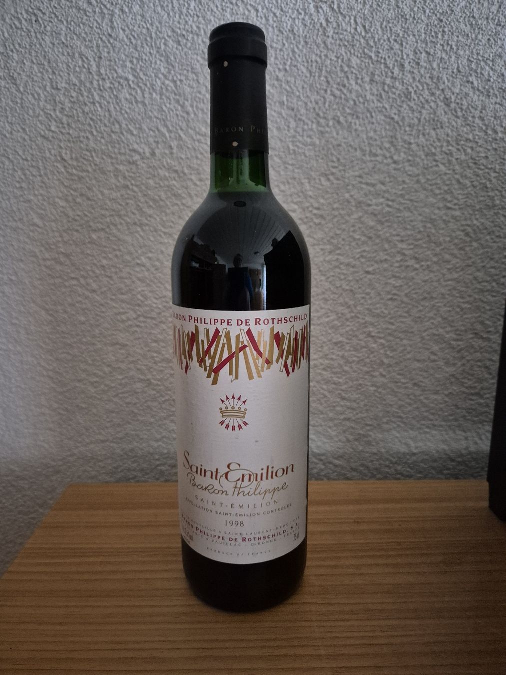Vino: St. Emilion Baron Rothschild 1998 – Nuovo e nell'imballaggio originale da Niederwil SO venduto da Albatros59
