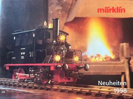JAHRES PROGRAMM | MÄRKLIN - ALLE SPUREN - NEUHEITEN | 1998