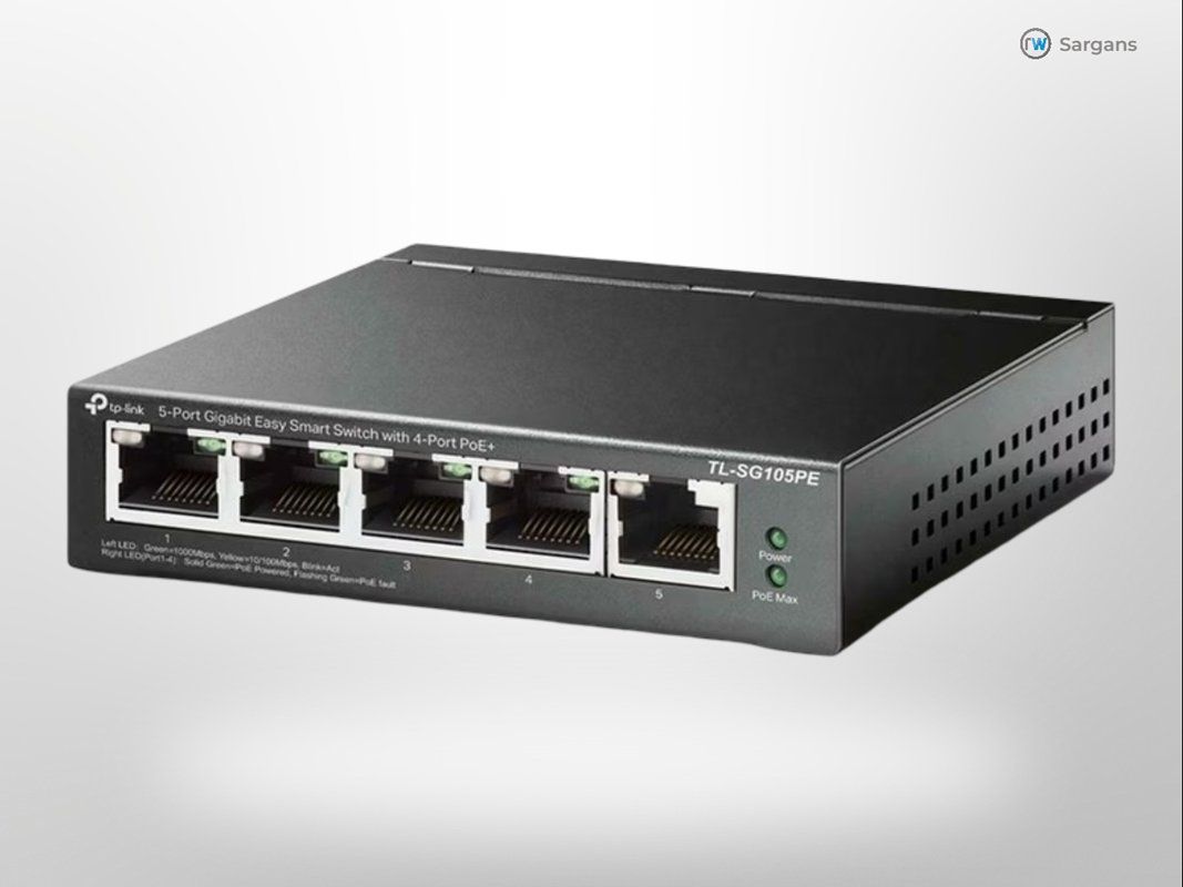 TP-Link Hubs & Switches: TP-LINK TL-SG105PE Desktop Switch – Neu (gemäss Beschreibung) aus Sargans von Restwert_Sargans