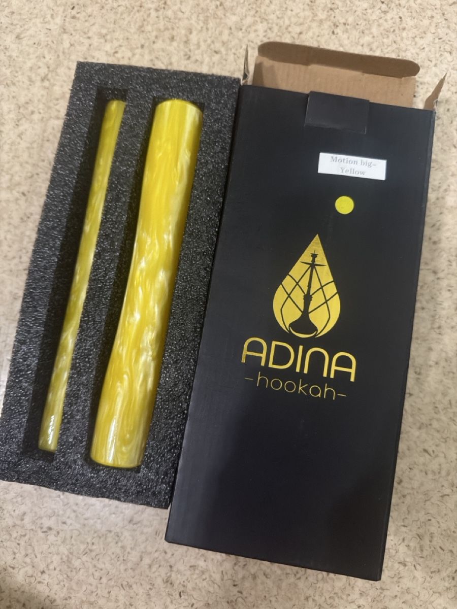 Wasserpfeifen: Adina Hookah motion big sleeve - Yellow – Neu und originalverpackt aus Menziken von T_1_RACER