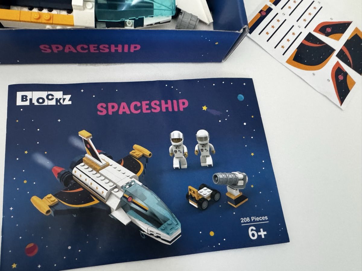 Baukästen: BLOCKZ Spaceship Baustein Set 208  – Gebraucht aus würenlingen von Buddy1001 2