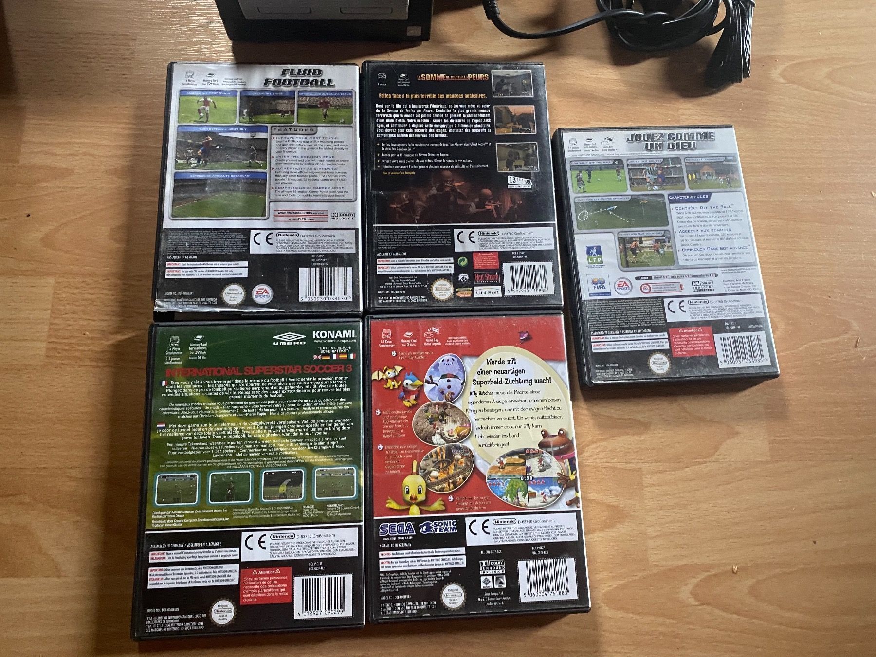 Nintendo Console: Console Gamecube Noir + 5 Jeux – Usato da Lausanne venduto da sauvezretrogames 1
