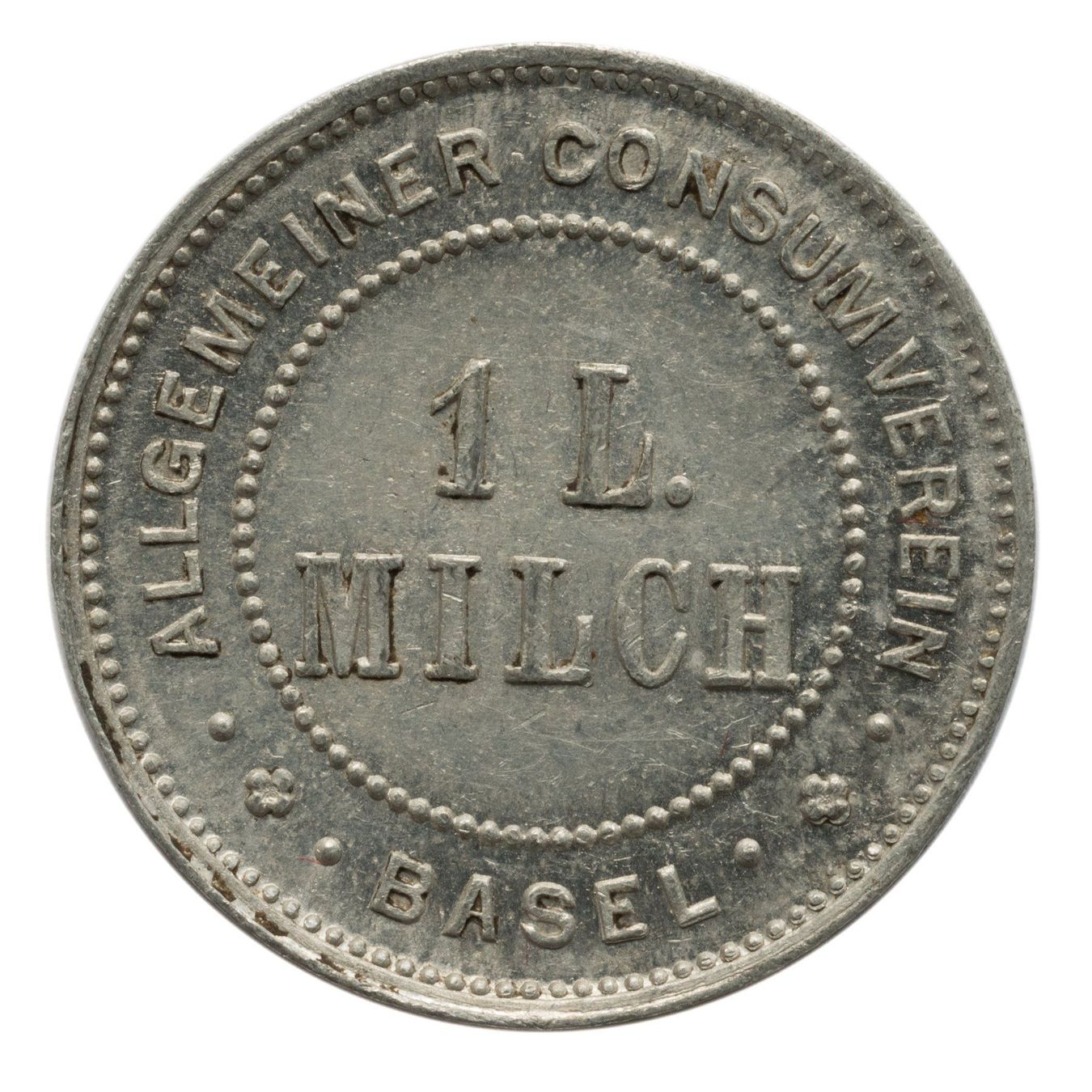 Medaglie: Milchmarke Basel 1 L. Milch – Usato da Rotkreuz venduto da Swiss-Coins 1