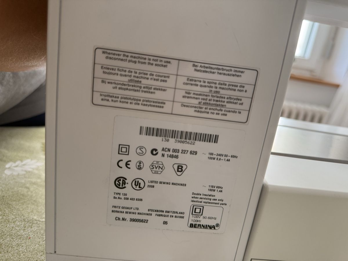 Bernina Macchine da cucire: Bernina activa 130 – Usato da Winterthur venduto da Sarahmith97 3