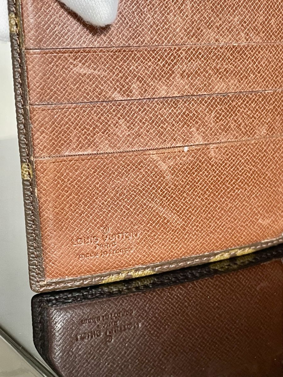 Louis Vuitton Portafogli: Authentic Louis Vuitton Portemonnaies Leder – Usato da Richterswil venduto da Prangins9 9