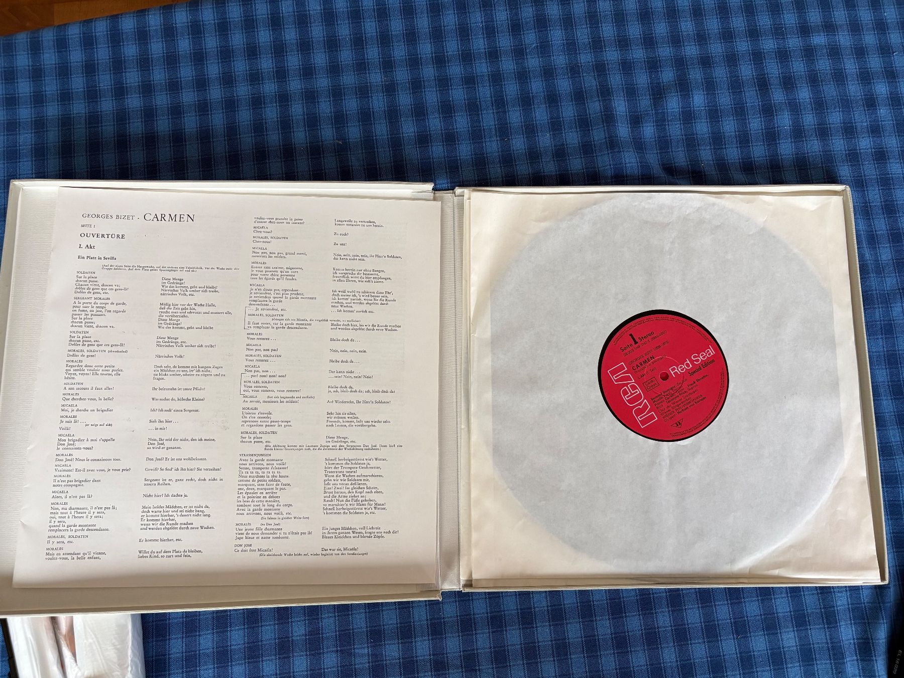 Schallplatten: Schallplatten Carmen 6 Stk. – Gebraucht aus Aarwangen von Anflolu66 1