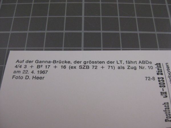 Cartoline postali: AK Brücke bei Canobbio mit Zug – Nuovo (secondo la descrizione) da Malters venduto da Marosko 2