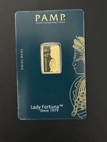 Goldbarren 5 g Pamp Swiss Made