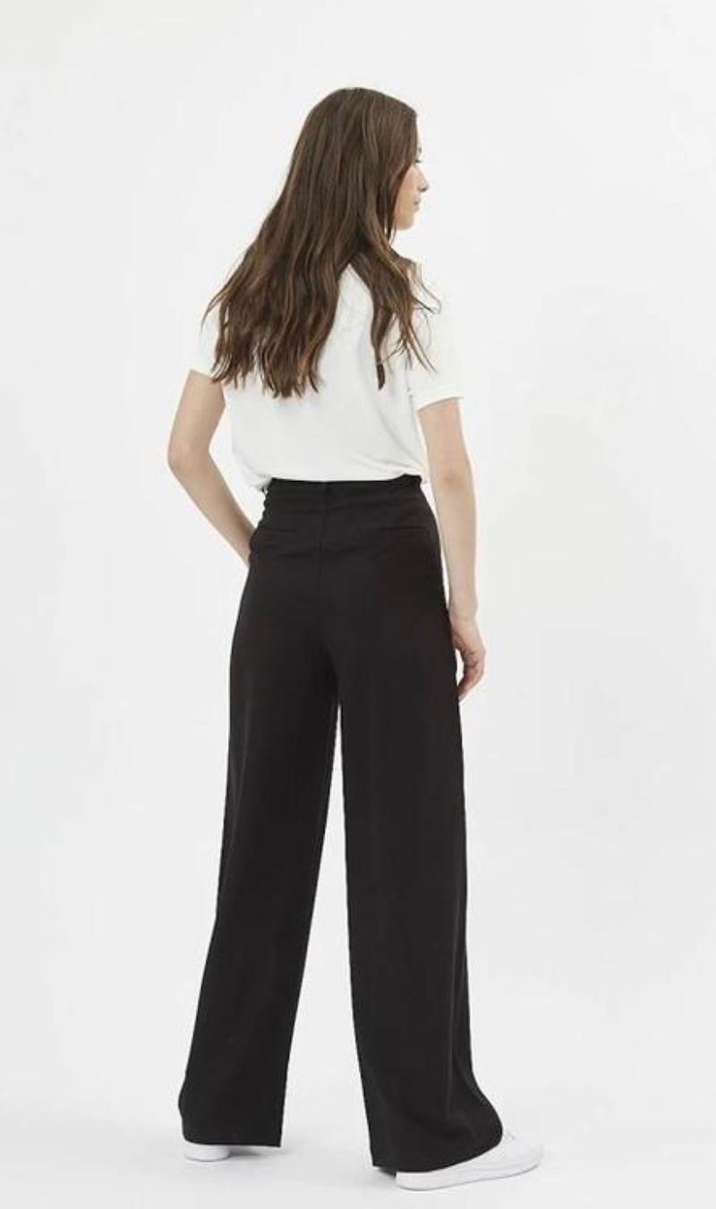 Pantaloni: MINIMUM Stoffhose Lessa 2.0 Gull Hellgrau Loose Fit Gr. M, – Usato da Belp venduto da Solyluna 9