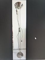 Stehlampe Metall 2-flammig H: 178cm