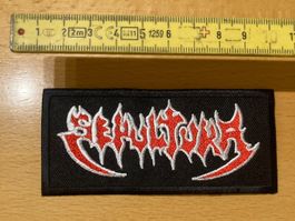 Sepultura Patch Sticker Aufnäher Metal Rock Band 4