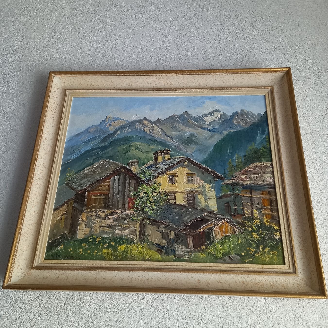 Dipinti: peinture a l'huile – Usato da St-Cergue venduto da VeganWarrior