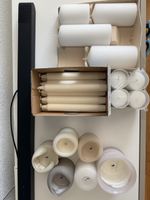 Candles set (new and used) 