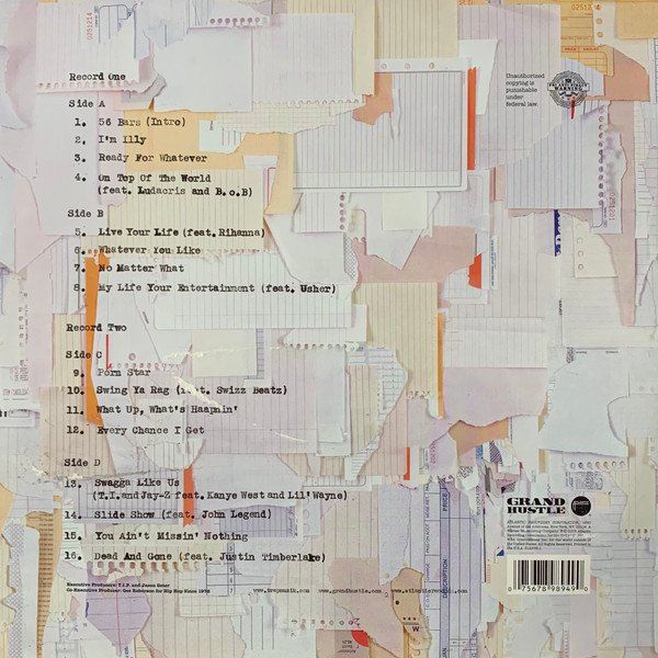 Dischi in vinile: T.I. ‎– Paper Trail (2LP) – Usato da Genève venduto da yoww123 1