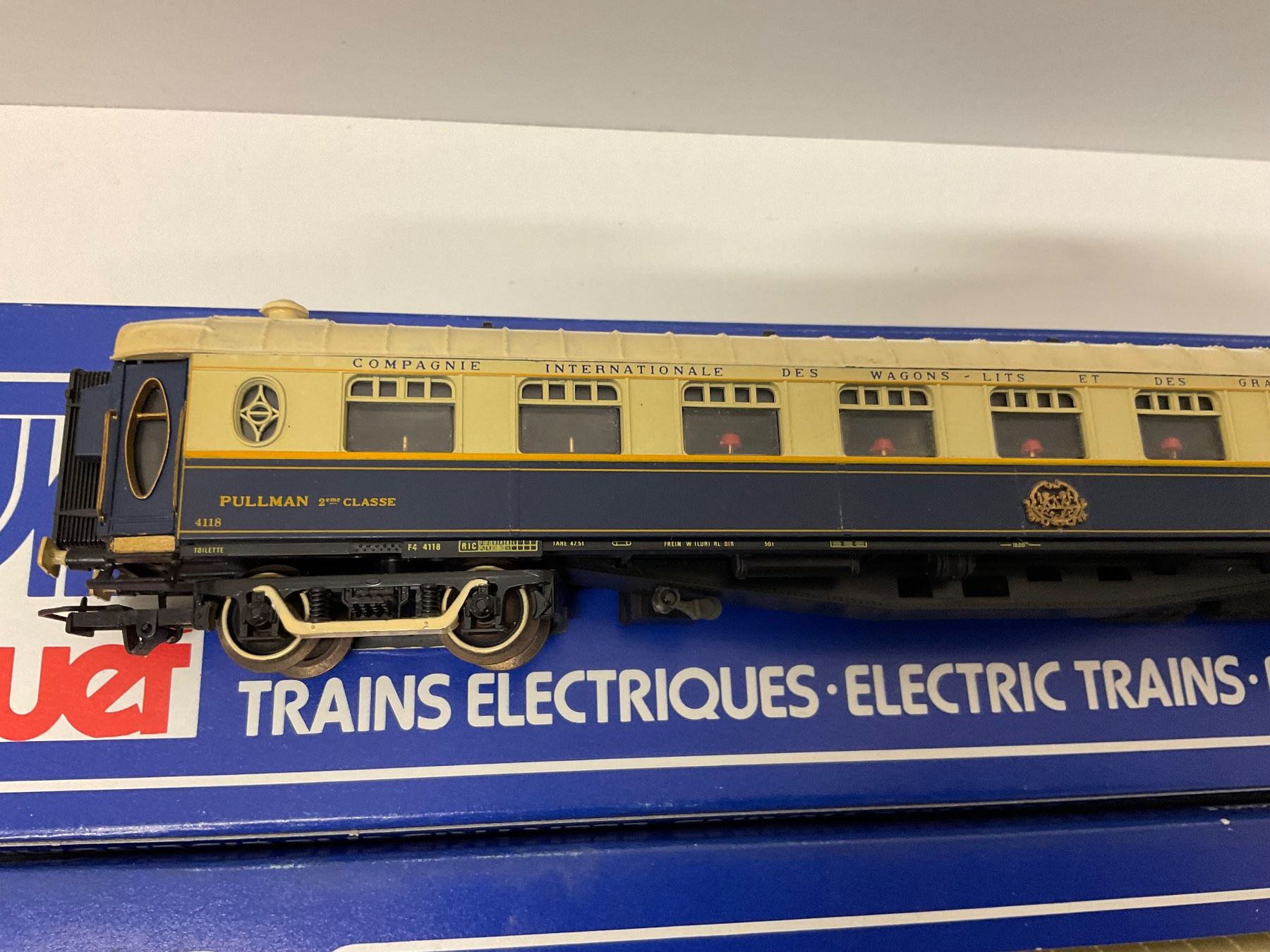 Jouef Modellini di ferrovie: Jouef H0, 5302 3 Stk Pullmanwagen, mit OVP – Usato da Chur venduto da Chur75 4