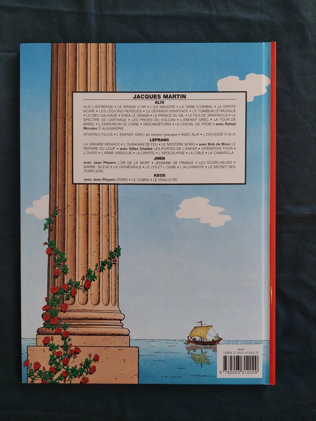 Fumetti: Alix La Griffe Noire Ed.1998 TBE – Usato da Genève venduto da Blu_BD 1