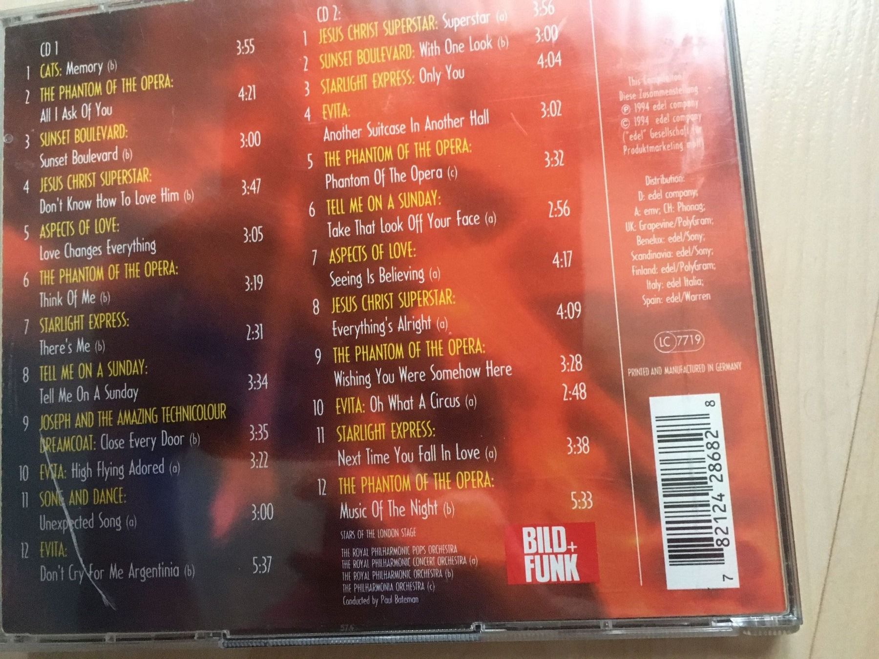 CD: Andrew Lloyd Webber – Usato da Oberurnen venduto da Numi2000 1
