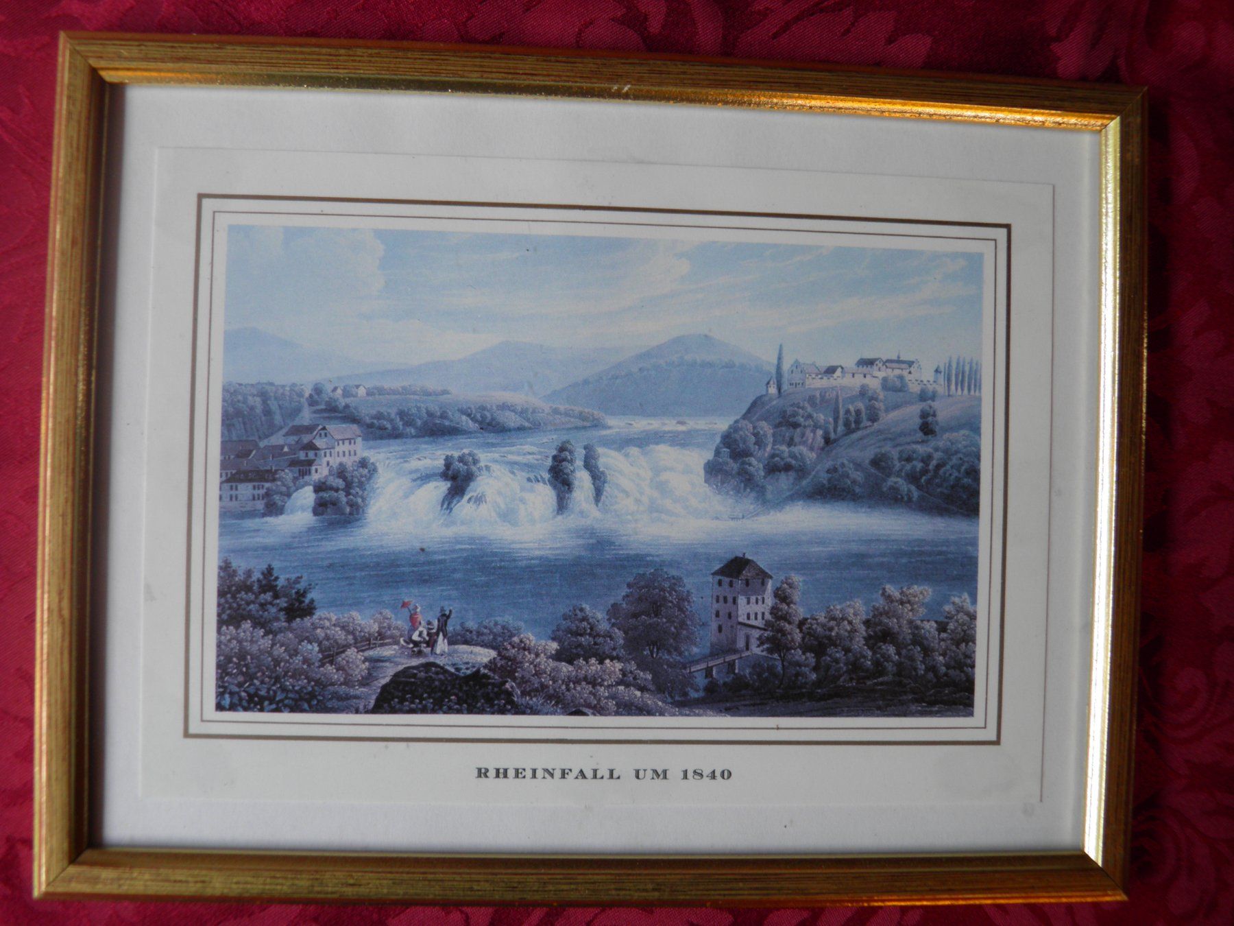 Incisioni: Rheinfall um 1840 – Usato da Triesen FL venduto da Trigon