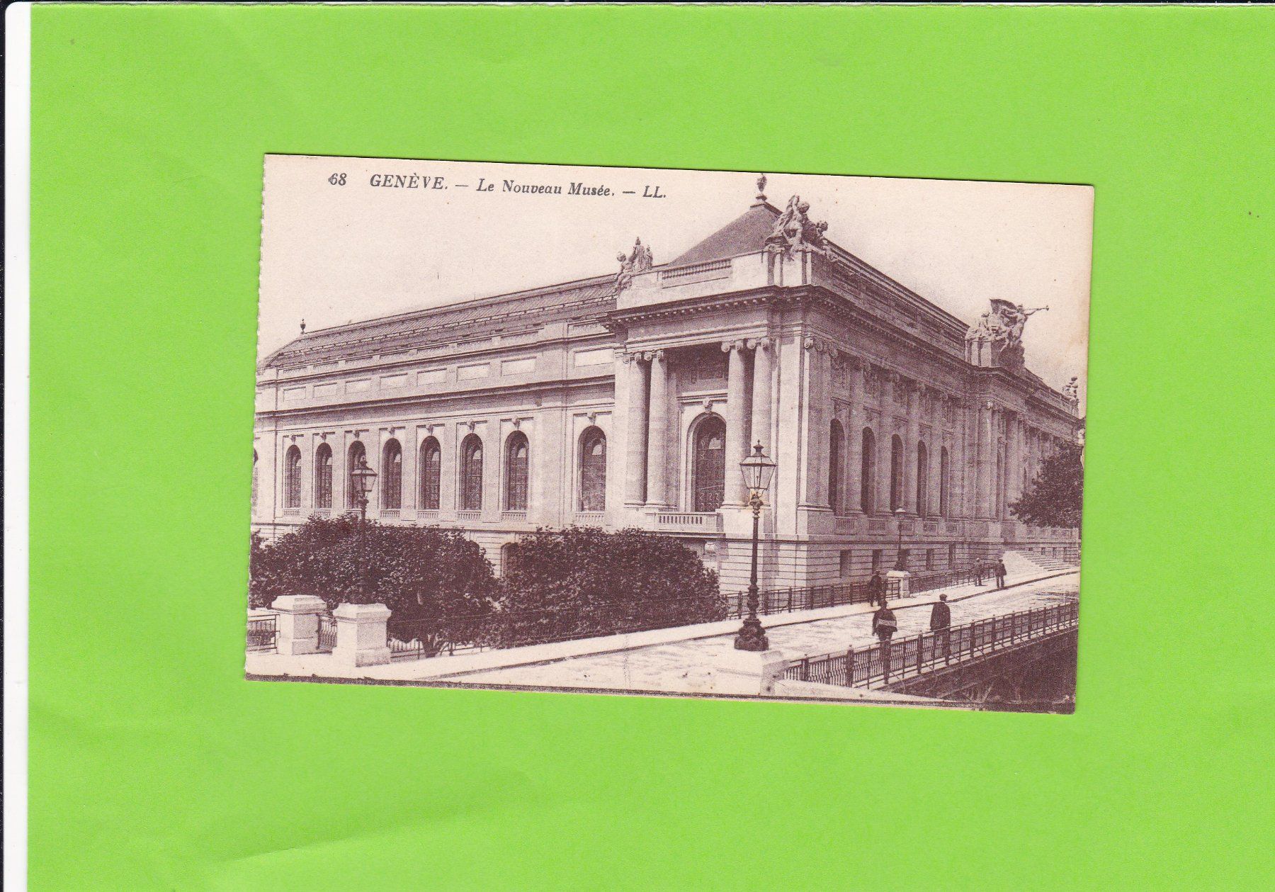 Cartoline postali: Genève-Le Nouveau Musée – Usato da St. Peterzell venduto da neckertal