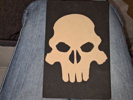 Stempel Totenkopf Schädel 18x12cm NEU