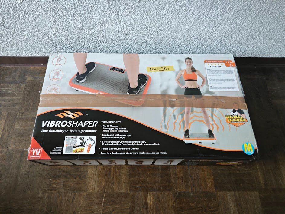 Vibroshaper Hometrainer: NEU Vibro Shaper Trainingsgerät Vibration Platform – Nuovo e nell'imballaggio originale da Toffen venduto da tara987 1