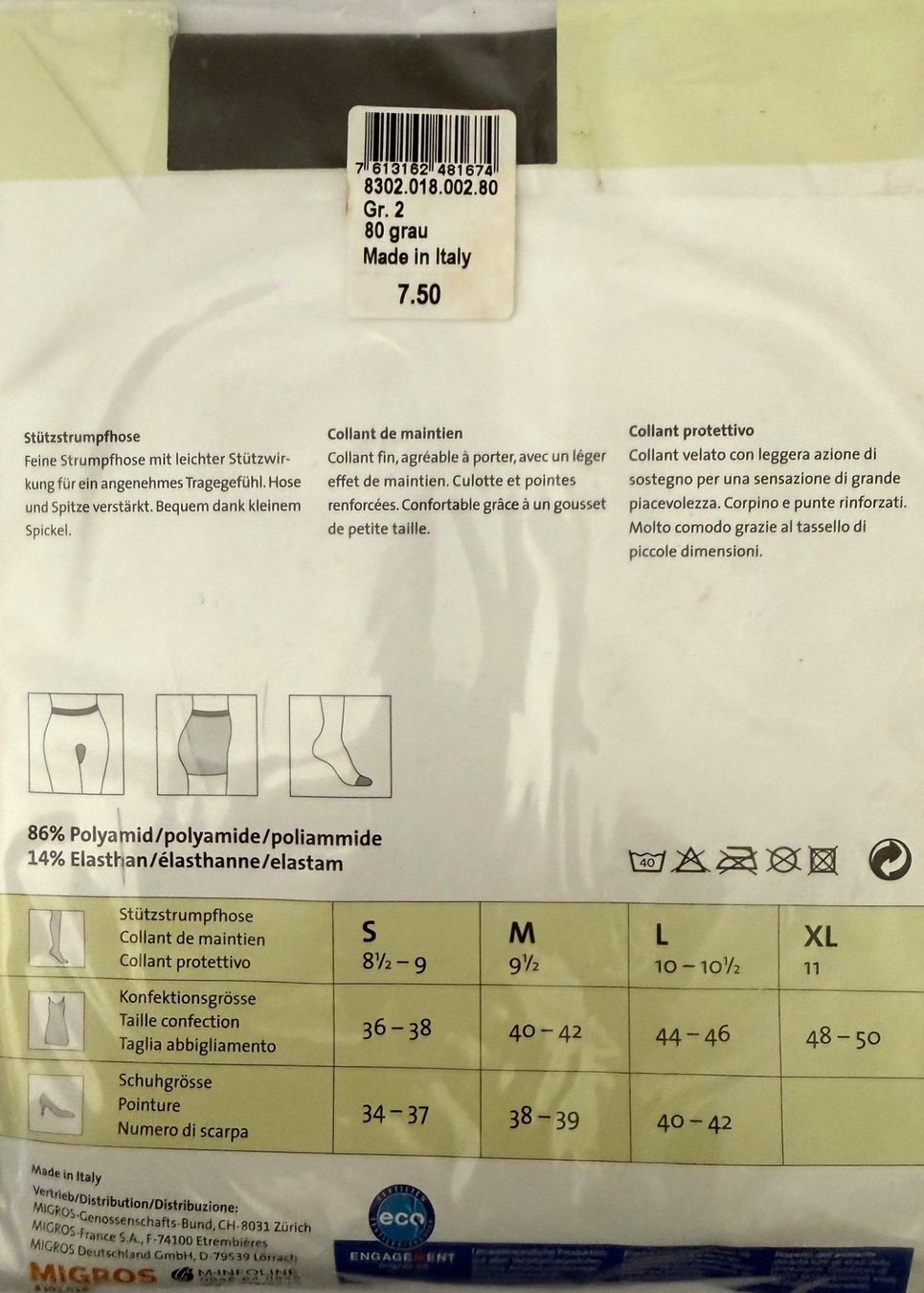 Calze & Collant: Strumpfhose Light Comfort – Nuovo e nell'imballaggio originale da Menziken venduto da chianti10 1