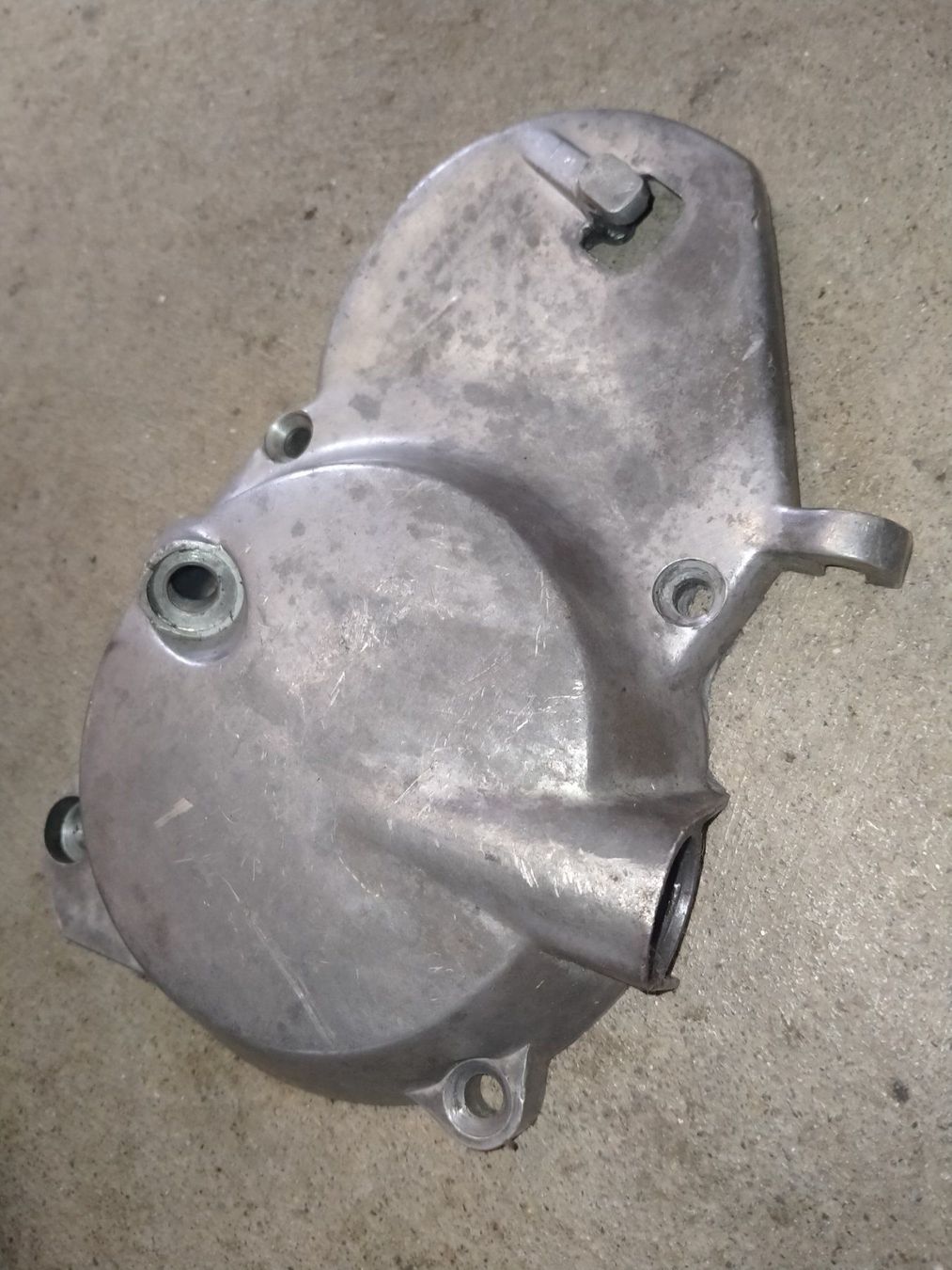 Puch Parti ricambio per ciclomotori: Puch Maxi E50 kupplungsdeckel – Difettoso da Fahrni b. Thun venduto da berger_tuning34 1