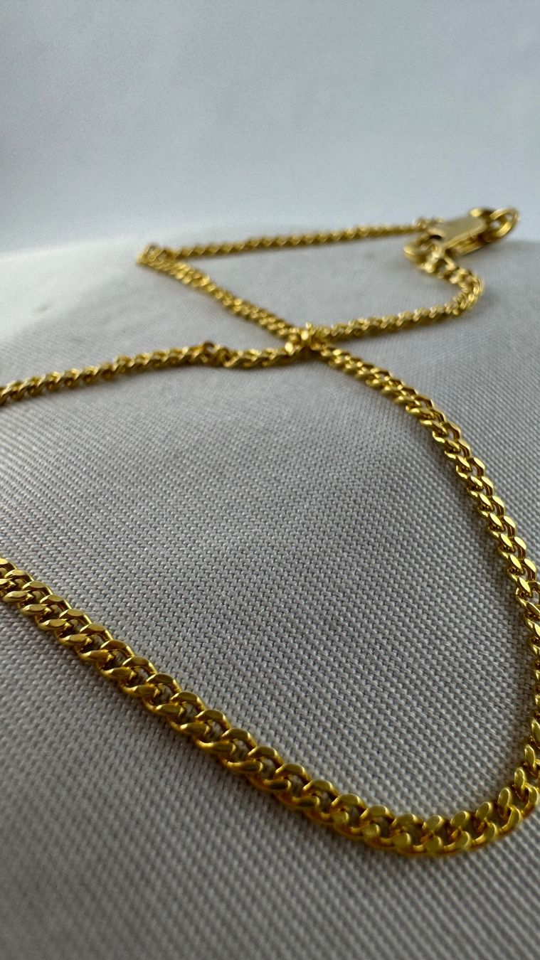 Catenine: Fusskette in 750 Gold / 18 Karat – Usato da kreuzlingen venduto da fantasy_schmuck 2