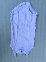 Petit Bateau Body Gr. 74 / 12 Monate, rosa gestreift