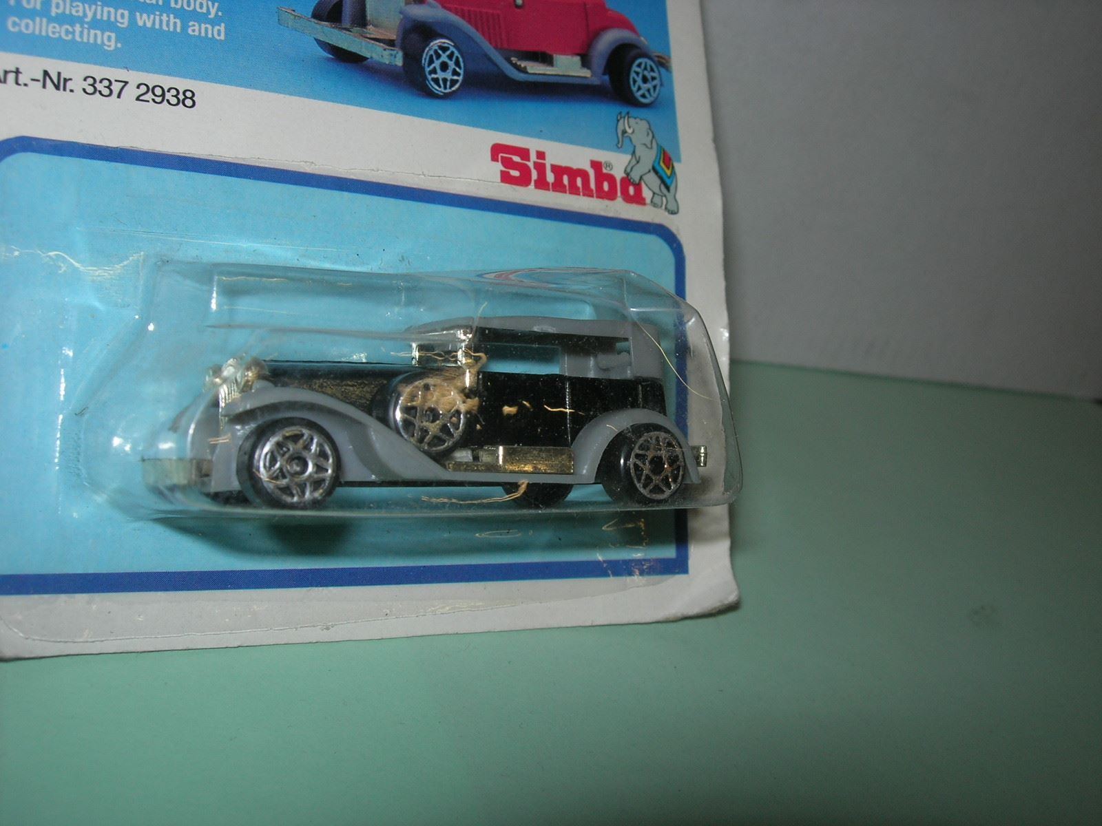 Modellautos: Simba Oldtimer Modellauto  schwarz Nr. 337 2938 OVP – Neu und originalverpackt aus Hornussen von Corvette- 1
