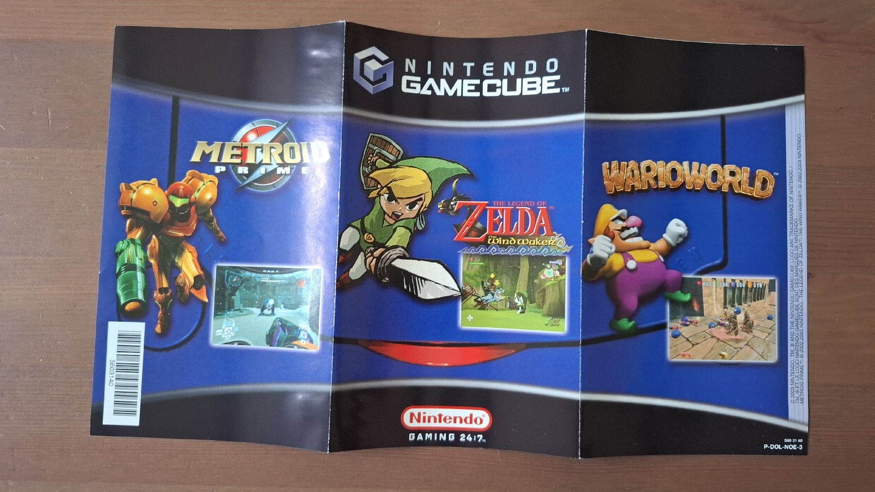 Posters & Illustrations: Dépliant / poster / affiche Nintendo GameCube original – D'occasion à Fiaugères par Fiaugeres1609