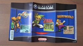 Dépliant / poster / affiche Nintendo GameCube original