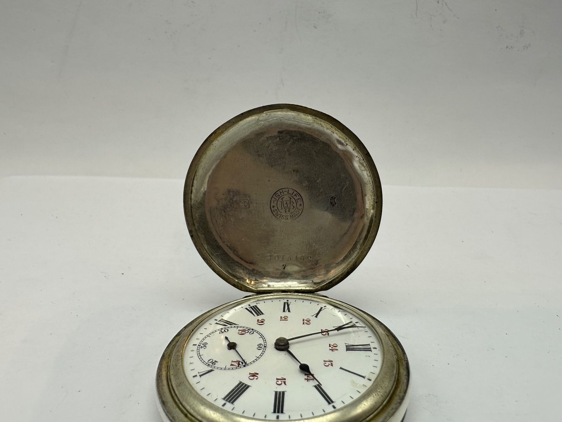 Uhren: Berna  Silber Taschenuhr ref. 2013182 – Gebraucht aus Brüttisellen von AlphaOmega05 1