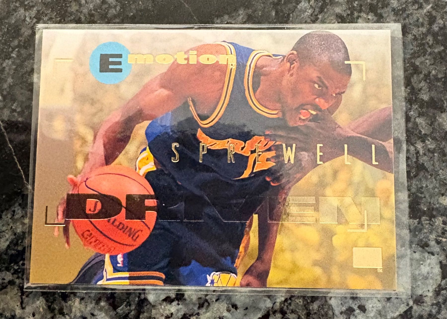 Nba Cartes à collectionner: NBA Latrell Sprewell Skybox E Motion Card – Neuf (Voir description) à Muttenz par joba23