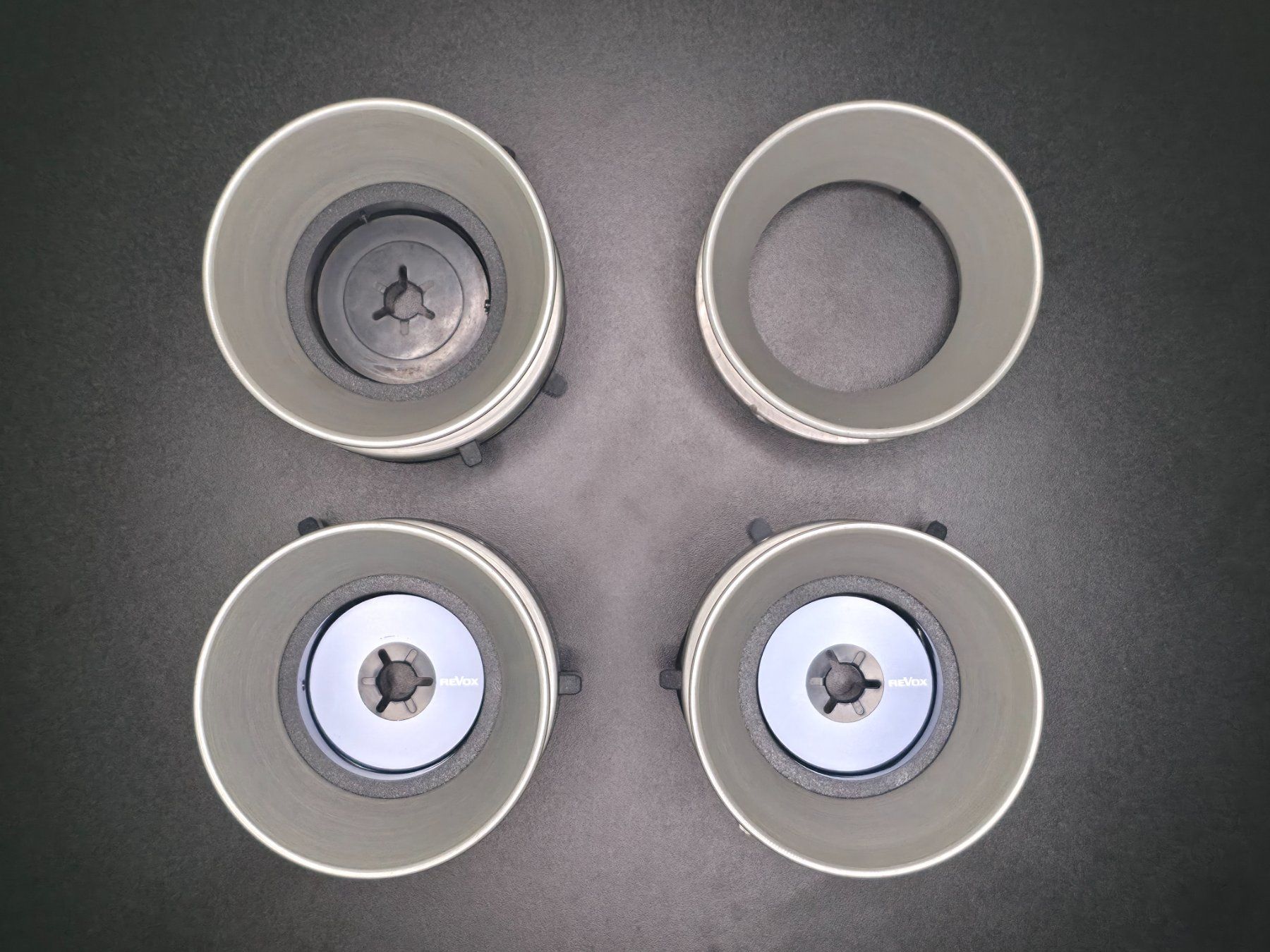 Revox Bandmaschinen: REVOX NAB-Adapter mit Aluminium-Kelchen – Gebraucht aus Dietlikon von litisop 1