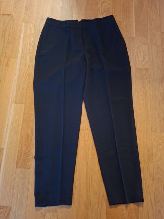 S.Oliver Black Label Stoffhose schwarz