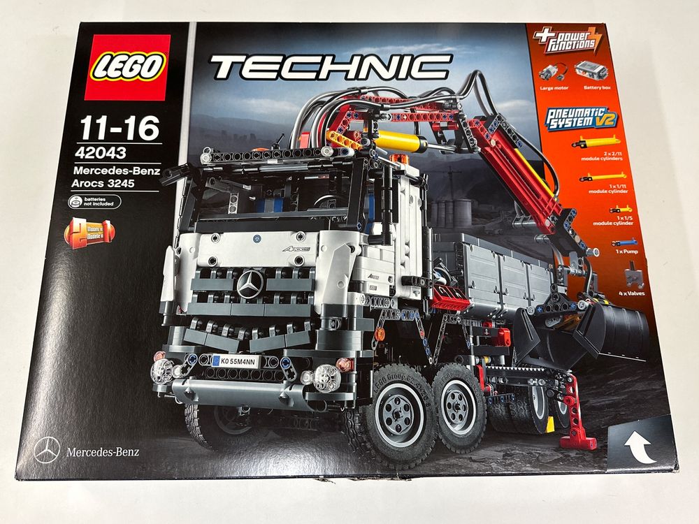LEGO Technic 42043 pas cher, Mercedes-Benz Arocs 3245