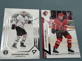 Gavin Bayreuther HC Lausanne Hockey Card 