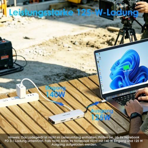 Dockingstation: Dual-4K Laptop-Dockingstation mit 2,5G Ethernet – Neu und originalverpackt aus Suhr von SchnapperCH 3