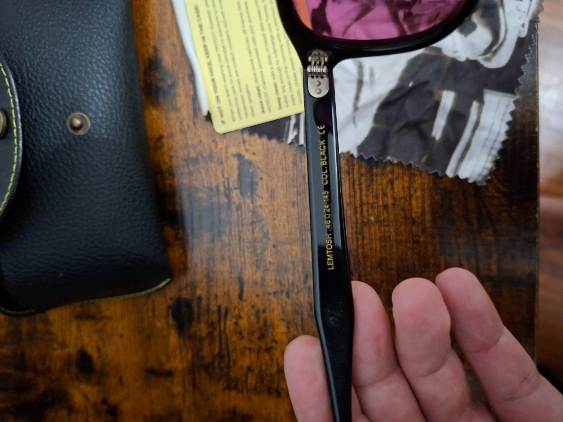 Moscot Brillen & Gläser: Moscot Lemtosh ruby violet – Gebraucht aus Plan-les-Ouates von Kopai 4