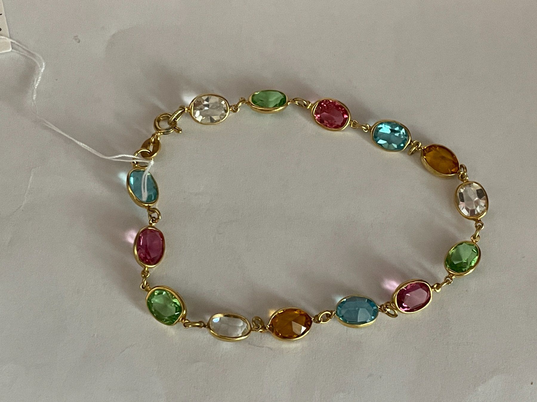 Armbänder & -reifen: Farbiges Silberarmband vergoldet – Neu (gemäss Beschreibung) aus Muttenz von einfach-schoen 1