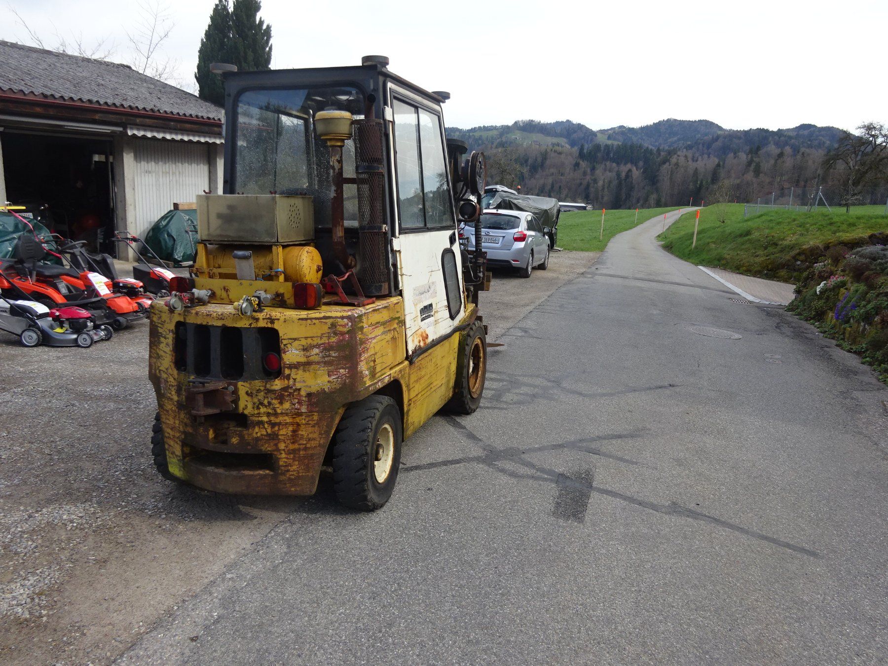 Diesel Carrelli elevatori e a forche: Stapler yale GDP 60 Diesel – Difettoso da Bauma venduto da deutz08 1
