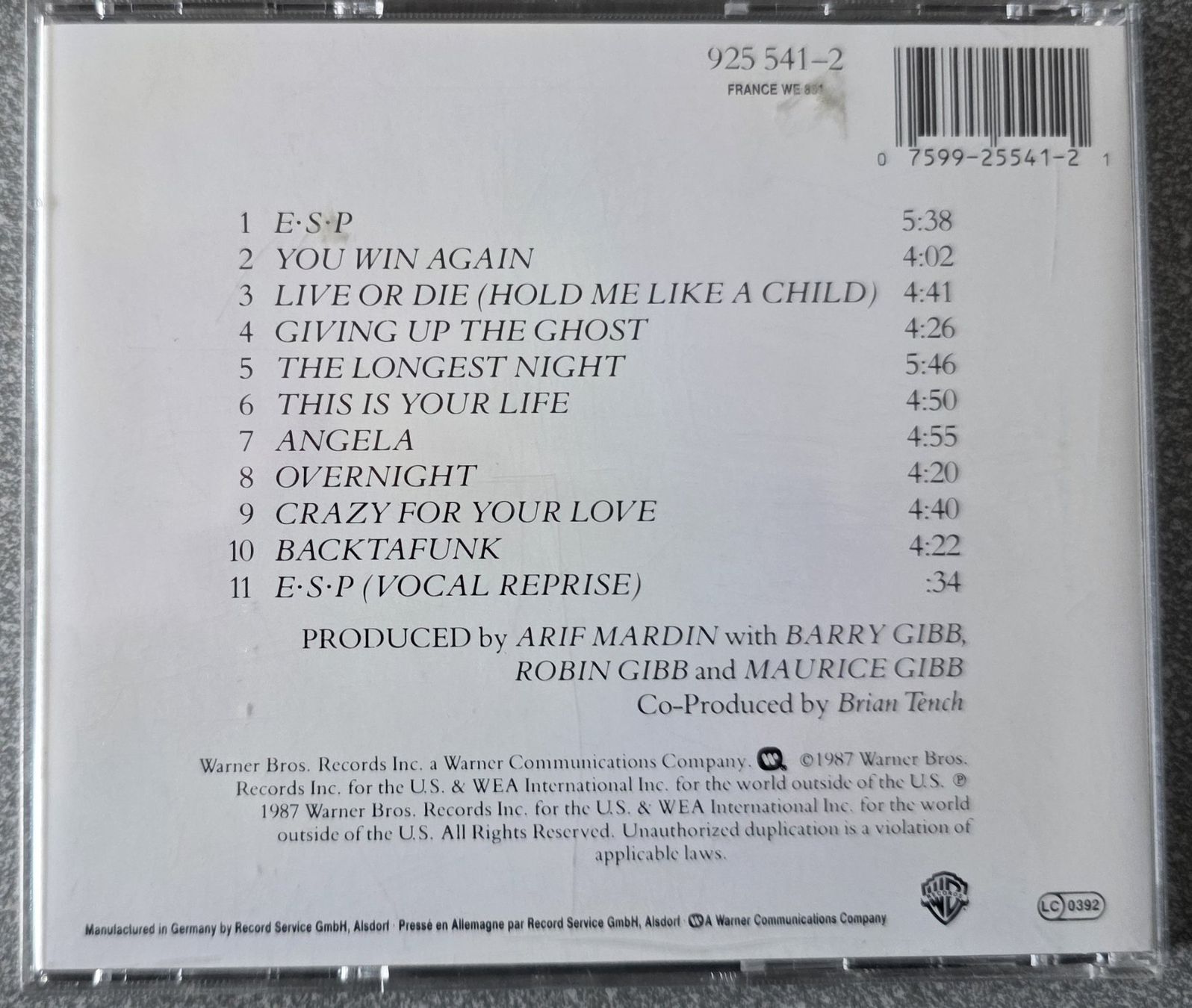 CD: Music CD - Bee Gees - E.S.P – Usato da Oetwil am See venduto da fineli2 1