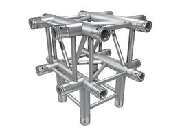 GLOBAL TRUSS Traverse 4 Punkt F34C55, 5-Wege X-Stück