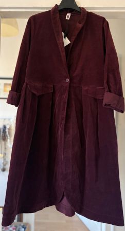 MANTEAU EN FIN VELOURS!! M