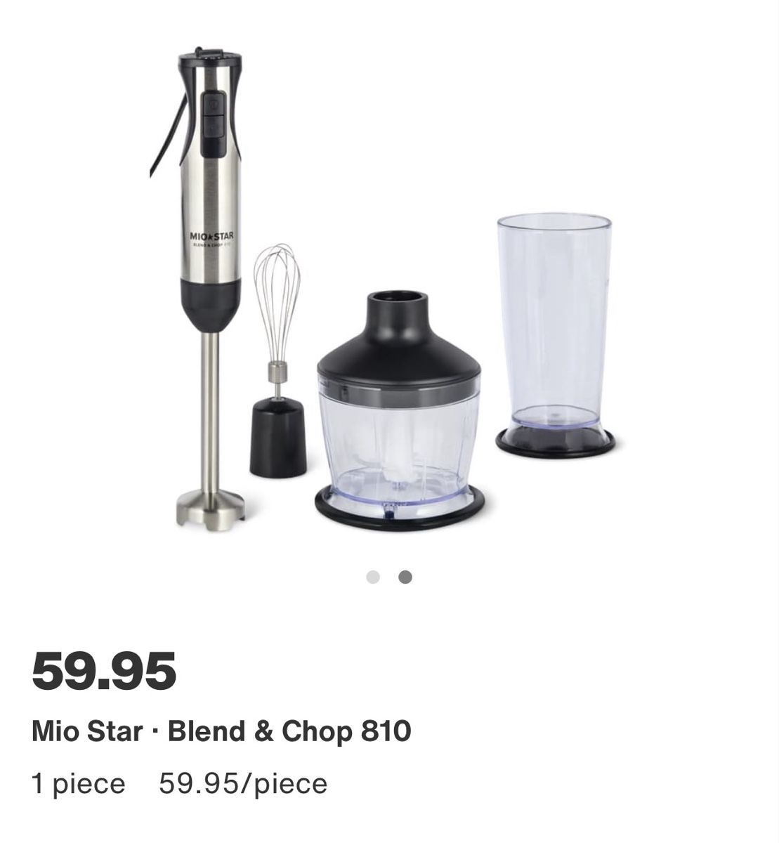 Mio Star Küchengeräte: Mio Star Blend & Chop – Gebraucht aus Oberengstringen von vic_g7hf 2