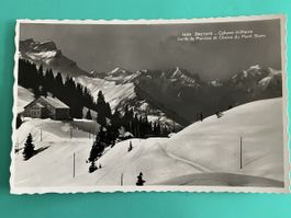 Postkarte Bretaye Dents de Morcles + Chaine du Mont Blanc