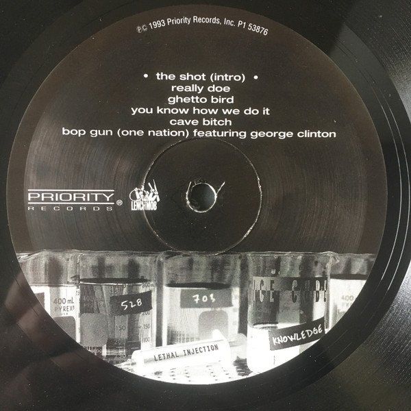 Vinyles: Ice Cube ‎– Lethal Injection (LP) – D'occasion à Genève par yoww123 2