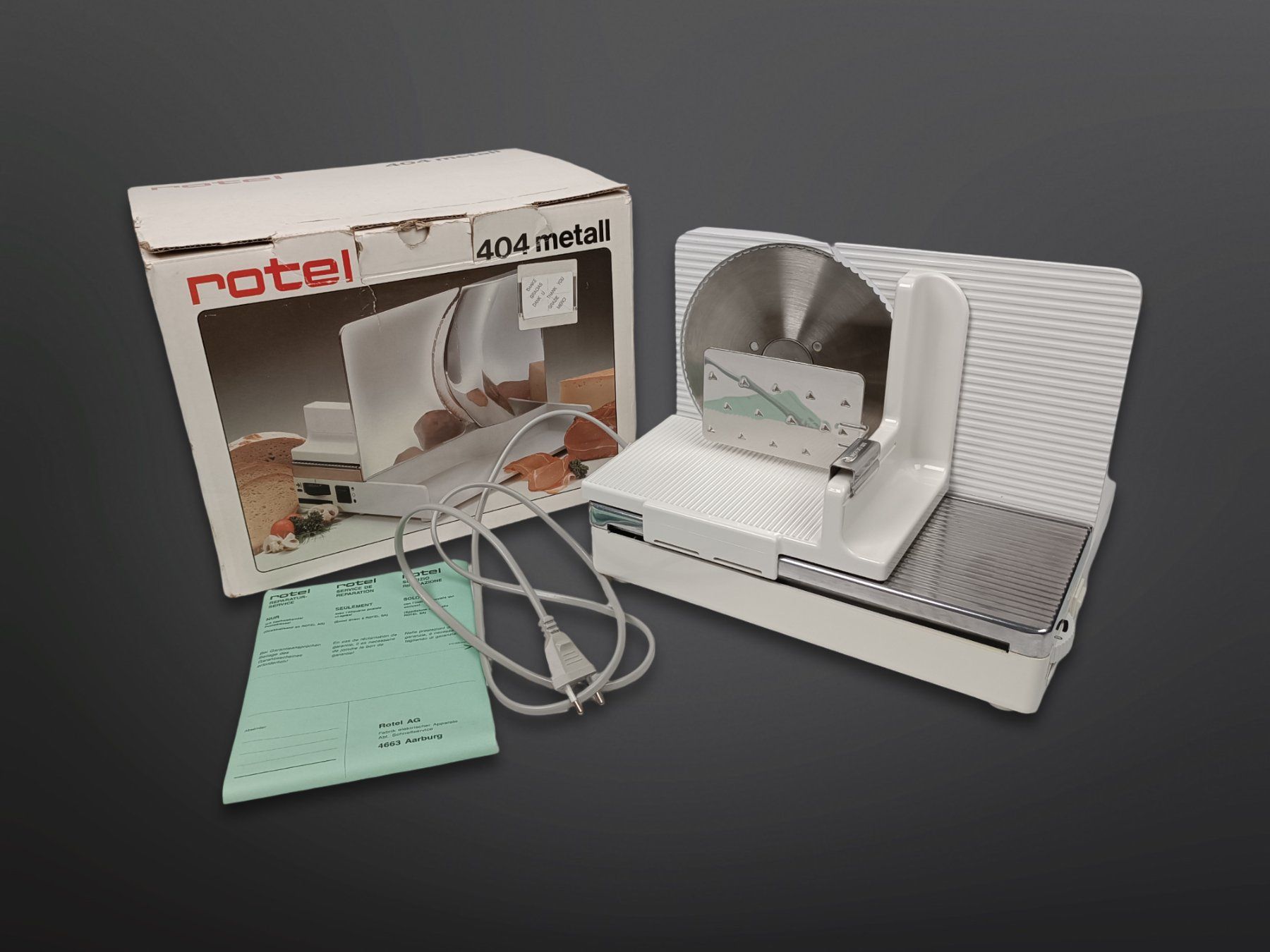 Rotel Appareils de cuisine: ROTEL Allesschneider 404 metall – D'occasion à Suhr par Restwert_Suhr